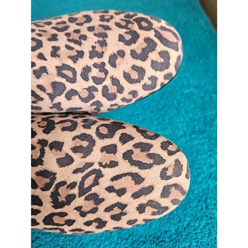 Vionic Willa II Loafer in Toffee Leopard Size 6.5 Medium
